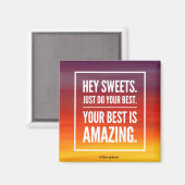 He Süßigkeitens-Magnet Magnet (Vorderseite/Rückseite)