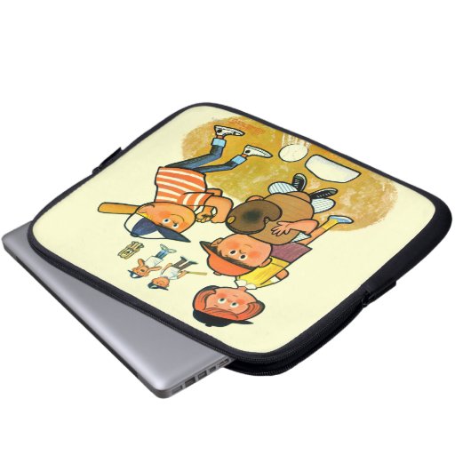 He Teig! Laptopschutzhülle (Vorne Knopf)