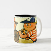 He Teig! Zweifarbige Tasse (VorderseiteRechts)