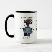 He Typ-und Summen-Kaffee-Tasse Tasse (Links)