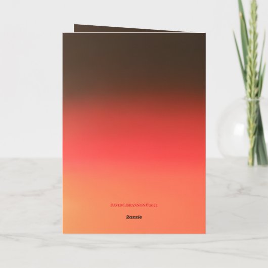 He who hesitates... karte (Rückseite)