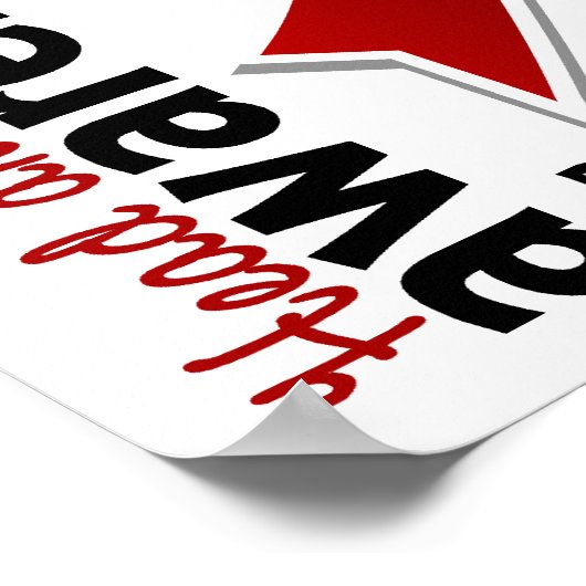 Head and Neck Cancer Awareness 5 Poster (Ecke)