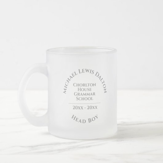 Head Boy Presentation Award Mattglastasse (Links)