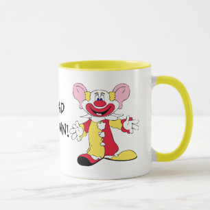 HEAD Clown Keramik-Tasse Tasse