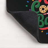 Head Cookie Baker Weihnachtsgebäck Backen Mousepad (Ecke)