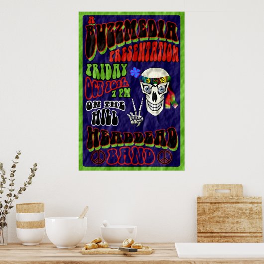 Head Dead Band Concept Poster (Küche)