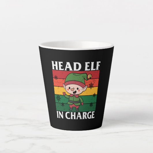 Head Elf In Charge Milchtasse (Vorderseite)