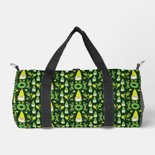 Head Garden Gnome Gardener Duffle Bag (Vorderseite)