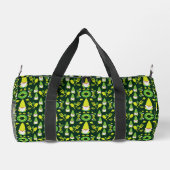 Head Garden Gnome Gardener Duffle Bag (Rückseite)