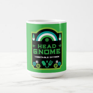 Head Garden Gnome Gardener Kaffeetasse