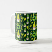 Head Garden Gnome Gardener Kaffeetasse (Vorderseite Links)