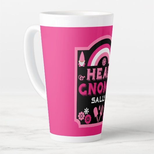 Head Garden Gnome Gardener Milchtasse (Linke Ecke)