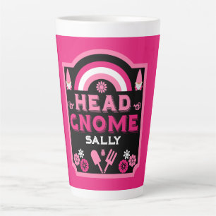 Head Garden Gnome Gardener Milchtasse