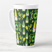 Head Garden Gnome Gardener Milchtasse (Linke Ecke)