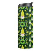 Head Garden Gnome Gardener Thermosbecher (Nach links gedreht)