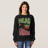 Head Gardener Cute Summer Wheelbarrow Vegetable Ga Sweatshirt (Vorne ganz)