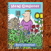 Head Gardener Garening Notebook Notizblock