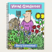 Head Gardener Garening Planer (Vorderseite)