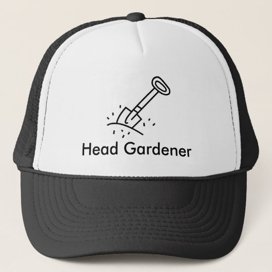 Head Gardener Hat Truckerkappe (Vorderseite)