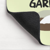 Head Gardener Illustration Mousepad (Ecke)