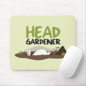 Head Gardener Illustration Mousepad (Mit Mouse)