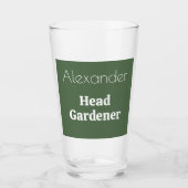 Head Gardenglas Personalisiert Custom Tumbler (Vorderseite)