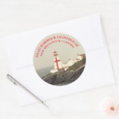 Head Harbour Lighthouse, NB Round Stickers (Umschlag)