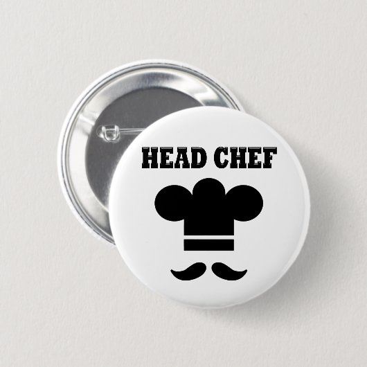 Head Koch Button (Vorne & Hinten)