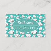 Head Köche Baker oder Pastry Koch Beruflich Visitenkarte (Vorderseite)