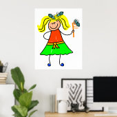 Head Lice Kid Poster (Heimbüro)