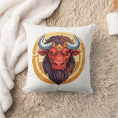 Head of a minotaur from greek mythology kissen (Decke)