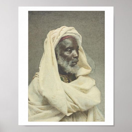 Head of a Moor by  Tapiro y Baro Poster (Vorne)