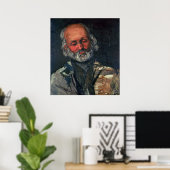 Head of an Old Man, c.1866 Poster (Heimbüro)