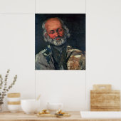 Head of an Old Man, c.1866 Poster (Küche)