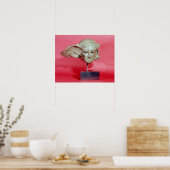 Head of Hypnos, copy of a Hellenistic original Poster (Küche)