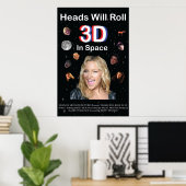 Head Roll 3D: Im All Poster (Heimbüro)