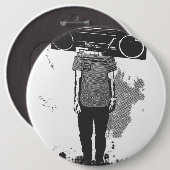 head Rundfunk Button (Vorne & Hinten)