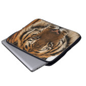 Head Shot of Sibirien Tiger Laptopschutzhülle (Vorne Knopf)