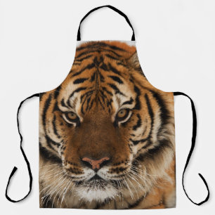 Head Shot of Sibirien Tiger Schürze
