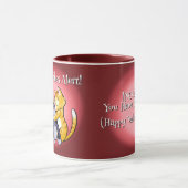 HEAD SMOOCHES VALENTINE CATS by Jeff Willis Art Tasse (Zentrum)