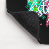 Head Start Lightning Christmas Checkered Graphic Mousepad (Ecke)