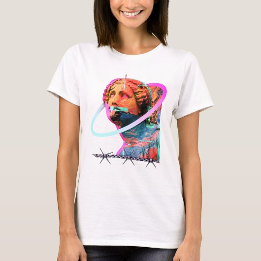 Head Statue Ästhetik T-Shirt (Vorderseite)