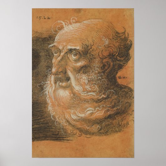 Head Study, 1522 Poster (Vorne)
