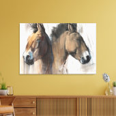 Head Study Leinwanddruck (Insitu (Wohnzimmer))