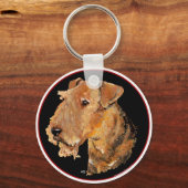 Head Study on Black Schlüsselanhänger (Vorderseite)