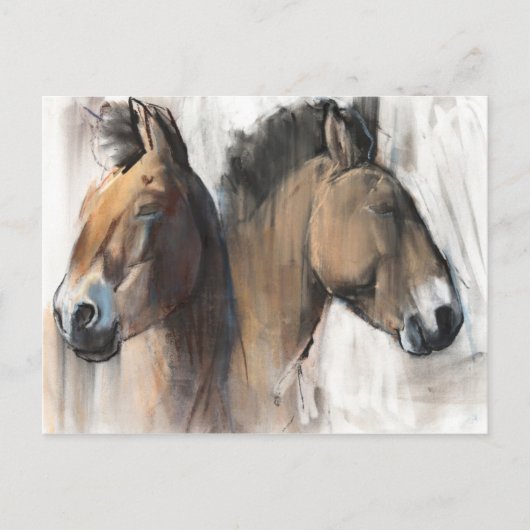 Head Study Postkarte (Vorderseite)