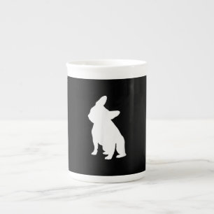 Head Tilt Apparel Frenchie Head Bulldog Lover Gesc Porzellantasse