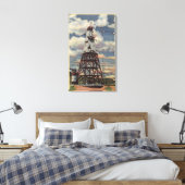 Head Tower, Mixing Pflanze, Shasta Dam Leinwanddruck (Insitu (Schlafzimmer))