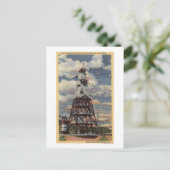 Head Tower, Mixing Pflanze, Shasta Dam Postkarte (Stehend Vorderseite)