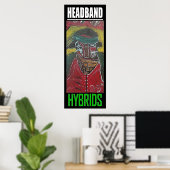 HEADBAND HYBRIDS POSTER (Heimbüro)
